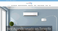 Desktop Screenshot of aireacondicionadoentenerife.com
